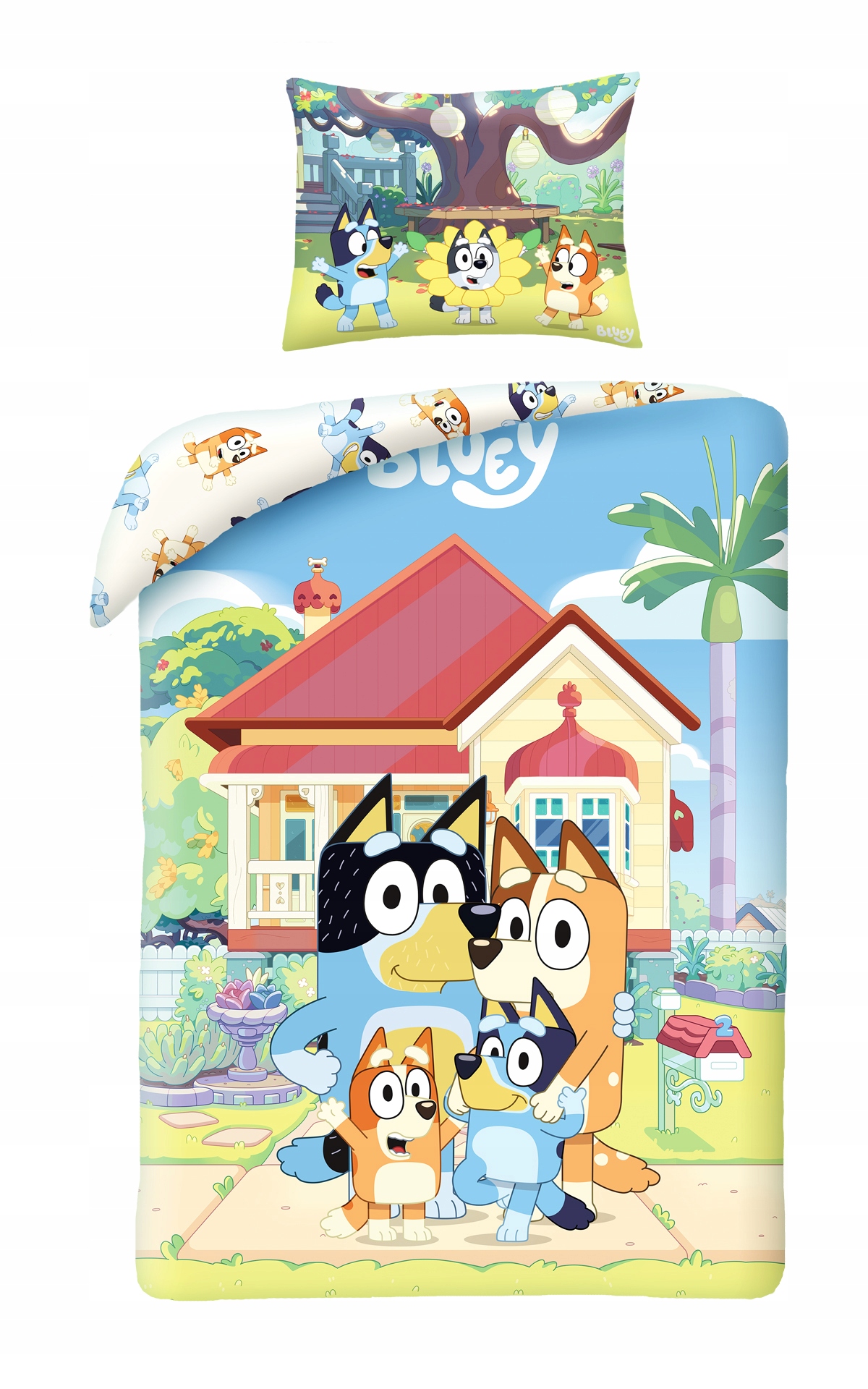 Pościel dziecięca Bluey 140x200