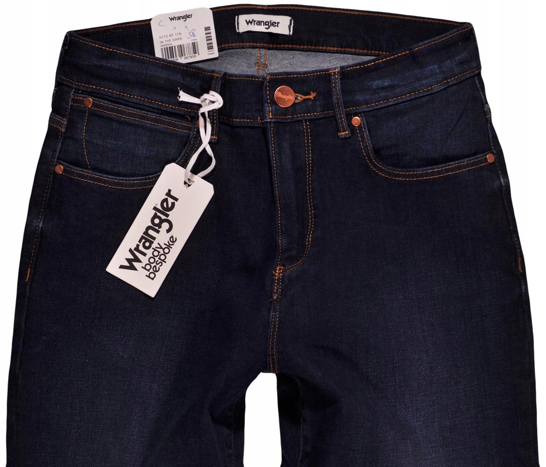 

Wrangler spodnie Jeans blue High Slim W26 L32