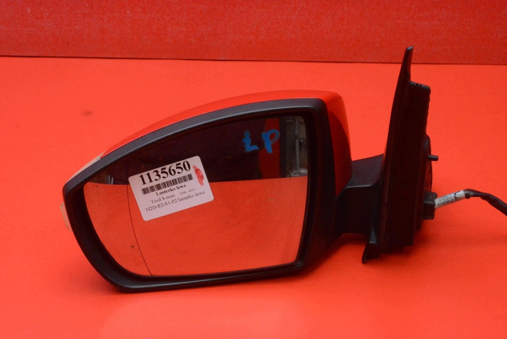 mirror left red EU 014347 FORD S-MAX MK1 06-10 8 PIN