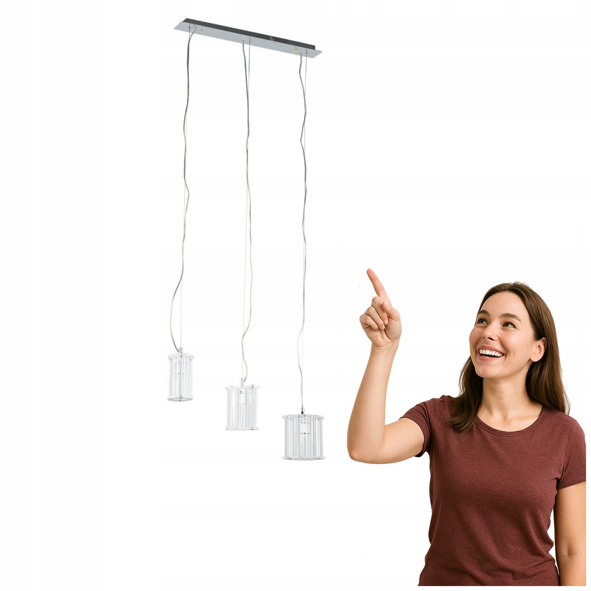 Závěsná lampa Crystal X MD61109-3A Italux