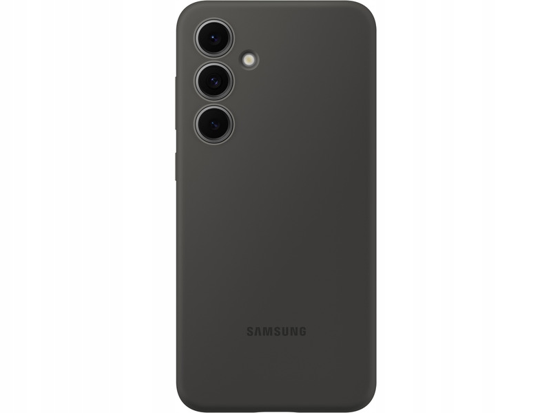 Etui silikonowe Samsung Galaxy S24 FE Silicone Case czarne EF-PS721CBEGWW