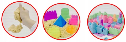 MAGICZNA GLINA KSIĘŻYCOWA DO TWORZENIA ZAMKÓW BOX EAN (GTIN) 5902444015549