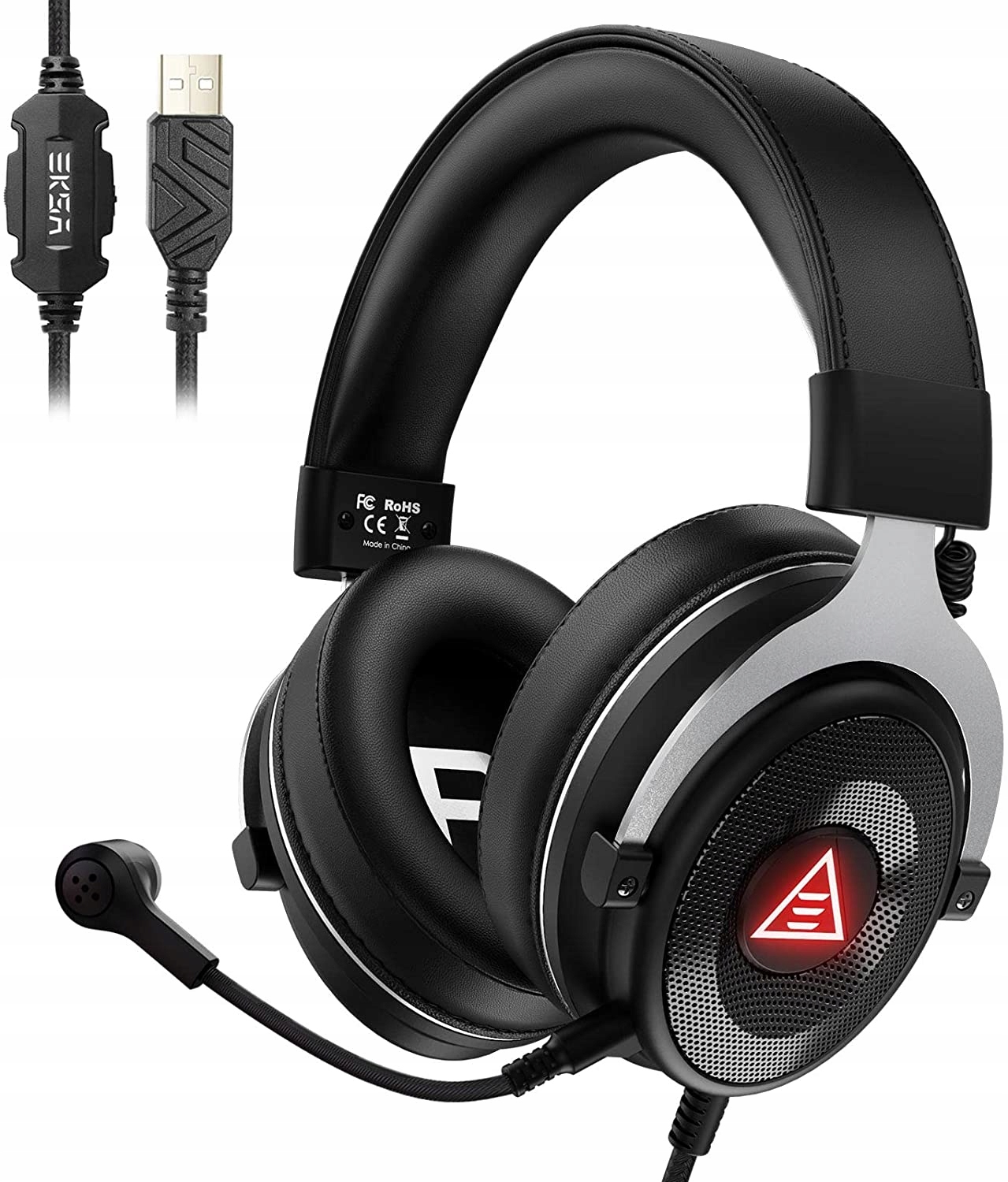 EKSA E900 PLUS ZESTAW SŁUCHAWKOWY 7.1 KABEL 2M