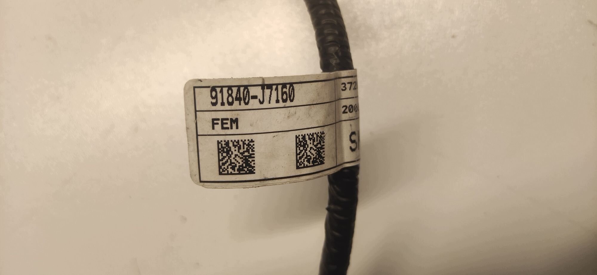 KIA CEED III wiring of the front supports bundle sensor TEMPERATURY 17