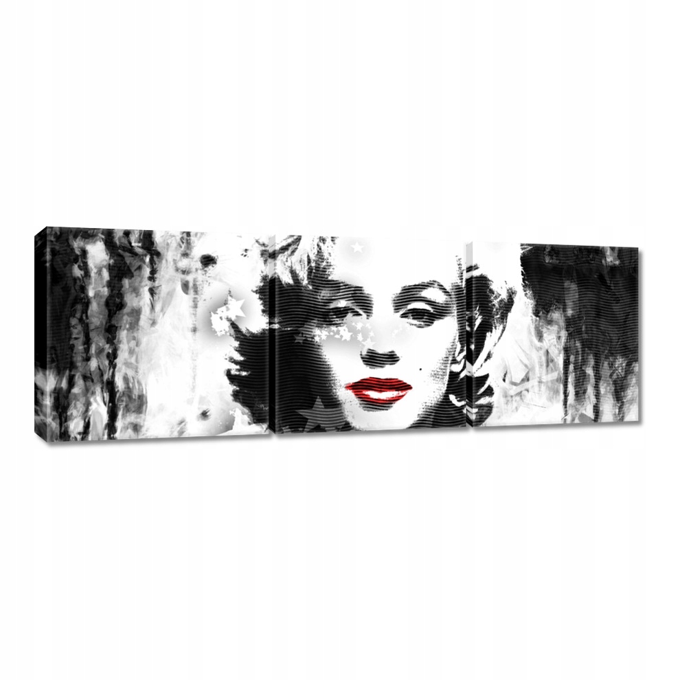 

Obrazy 120x40 Marilyn Monroe Usta Wargi