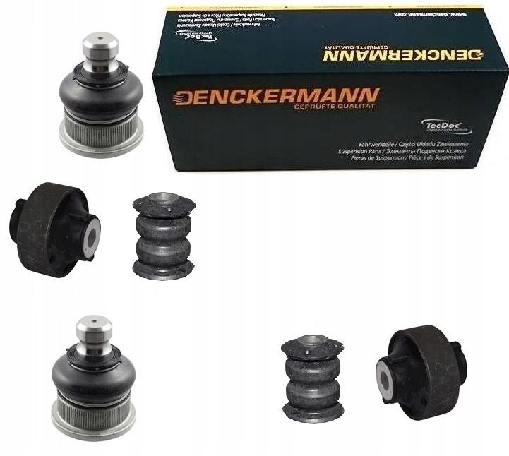 Čepky Pouzdra Kyvadla Nissan Micra K12 Note E11 Přední Sada 6 Ks