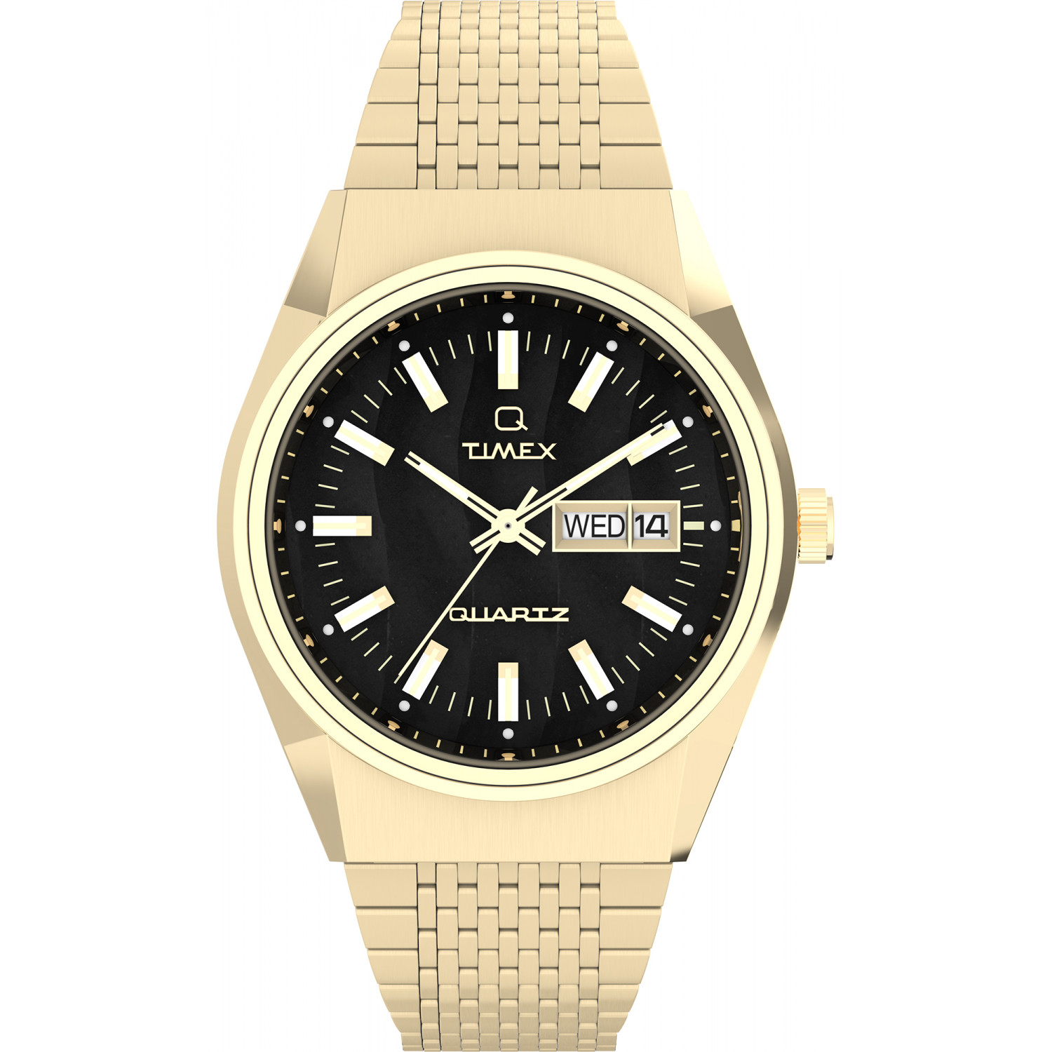 Pánské Hodinky Timex TW2W62500 zlatý náramek
