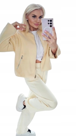 Bunda Erica M/L Meruňkově béžová