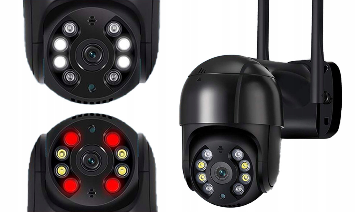 KAMERA OBROTOWA ZEWNĘTRZNA 4K ULTRA UHD 8MP WIFI ICSEE IP DETEKCJA 8MPx Model 4K 8MPX KAMERA ZEWNĘTRZNA ICSEE OBROTOWA