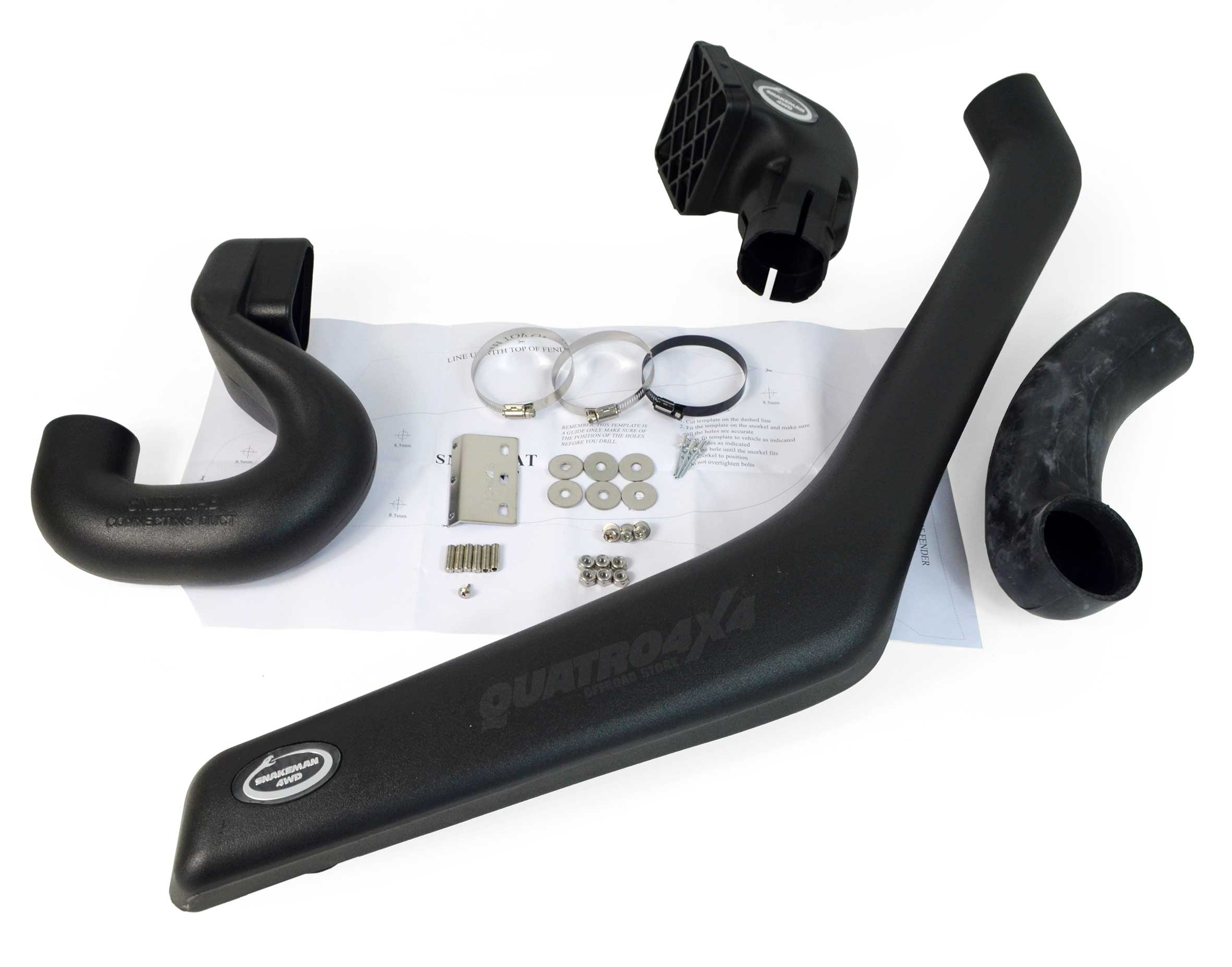 Nissan Navara D22 Maverick (jednotlivý akumulátor) krátky Snorkel Lldpe