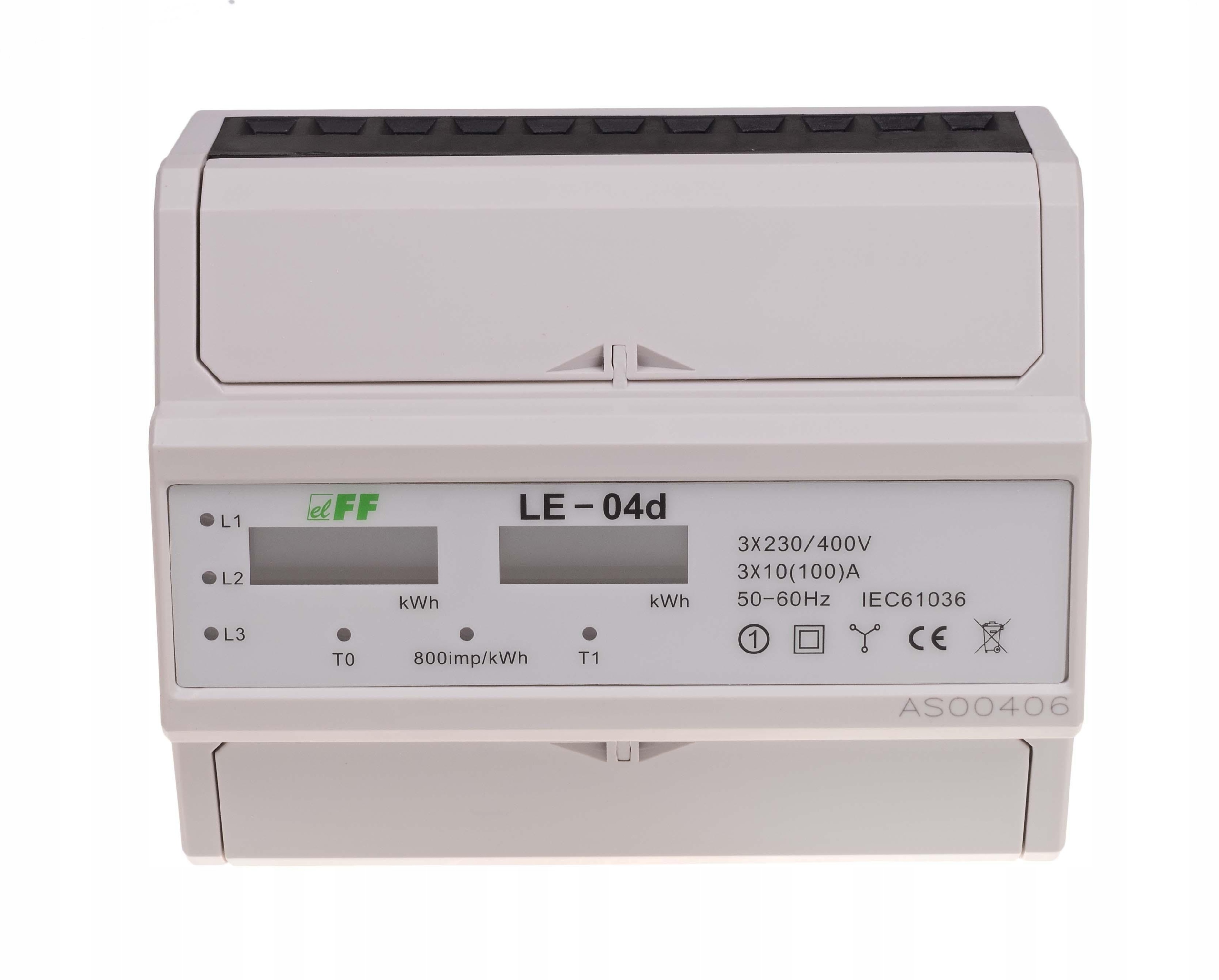 Dvoutarifní elektroměr LE-04d