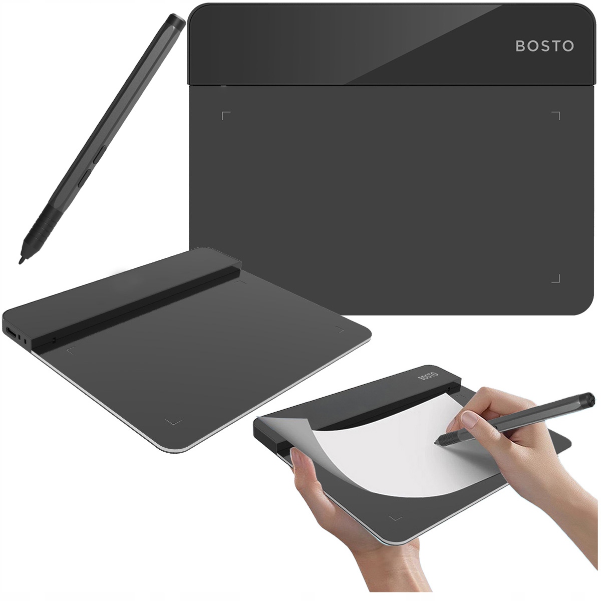 Profesionální Tablet s perem 16384 Bosto T430