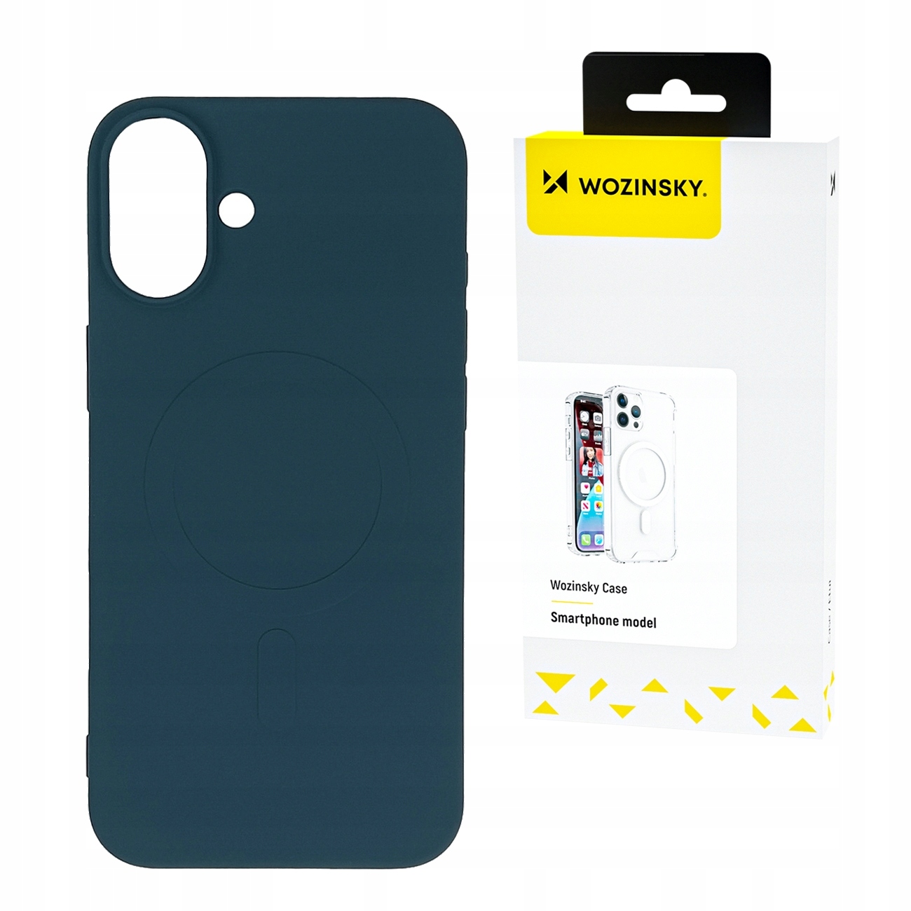 Etui case na Samsung Galaxy S25 Ultra Liquid Silicone Case MagSafe niebiesk