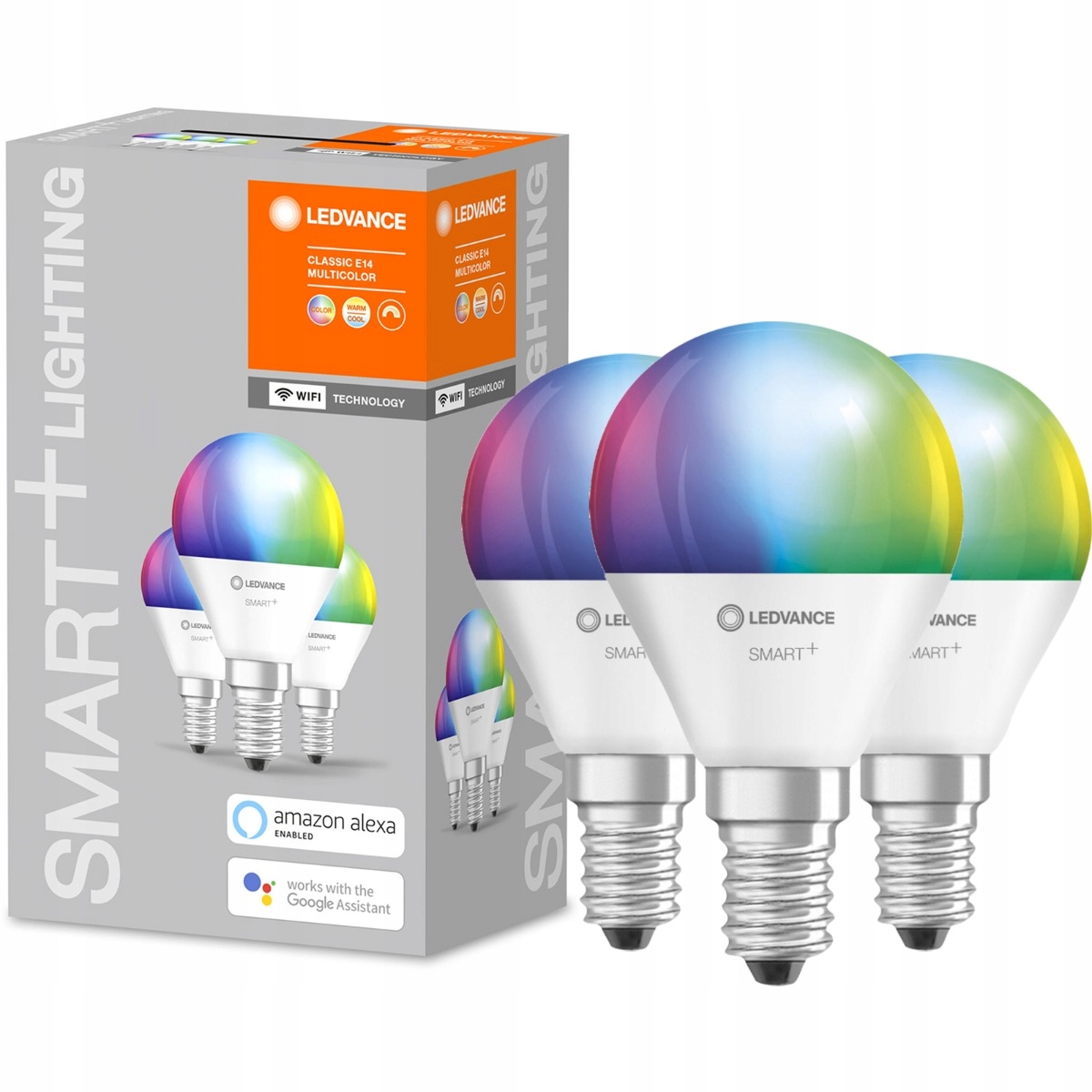 

3x Żarówka Led E14 5W Rgb DIM Smart+ WiFi Ledvance