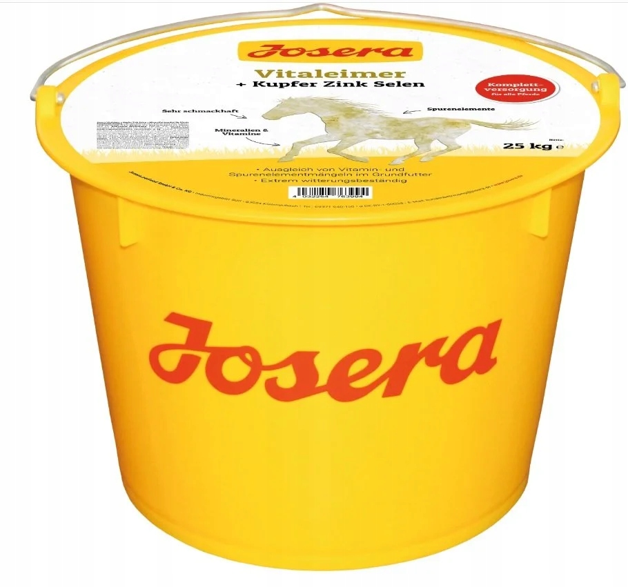 Lizawka pastwiskowa dla koni Josera Vitaleimer miedź, cynk, selen 25kg
