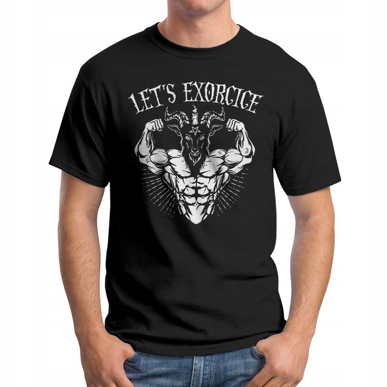 

Koszulka T-Shirt Lets Exorcice Na Siłownię S