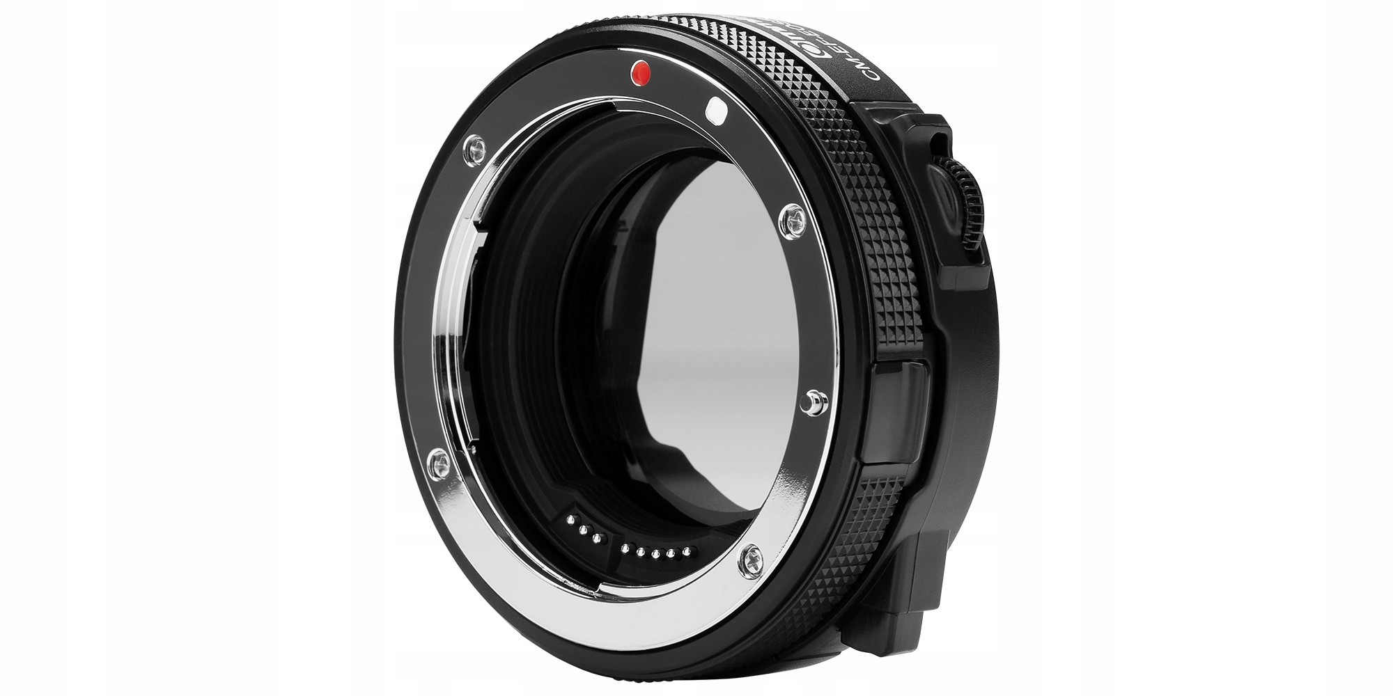 Adapter bagnetowy Commlite CM-EF-EOSR VND-Canon EF/Canon RF filtr szary Model CM-EF-EOSR VND