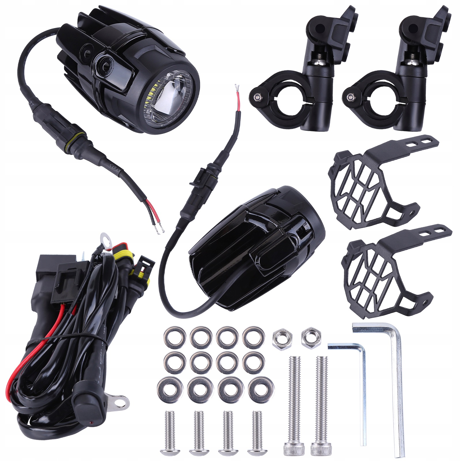 Dodatkowe reflektory przeciwmgielne Led 40W do motocykli R1200GS i F850GS