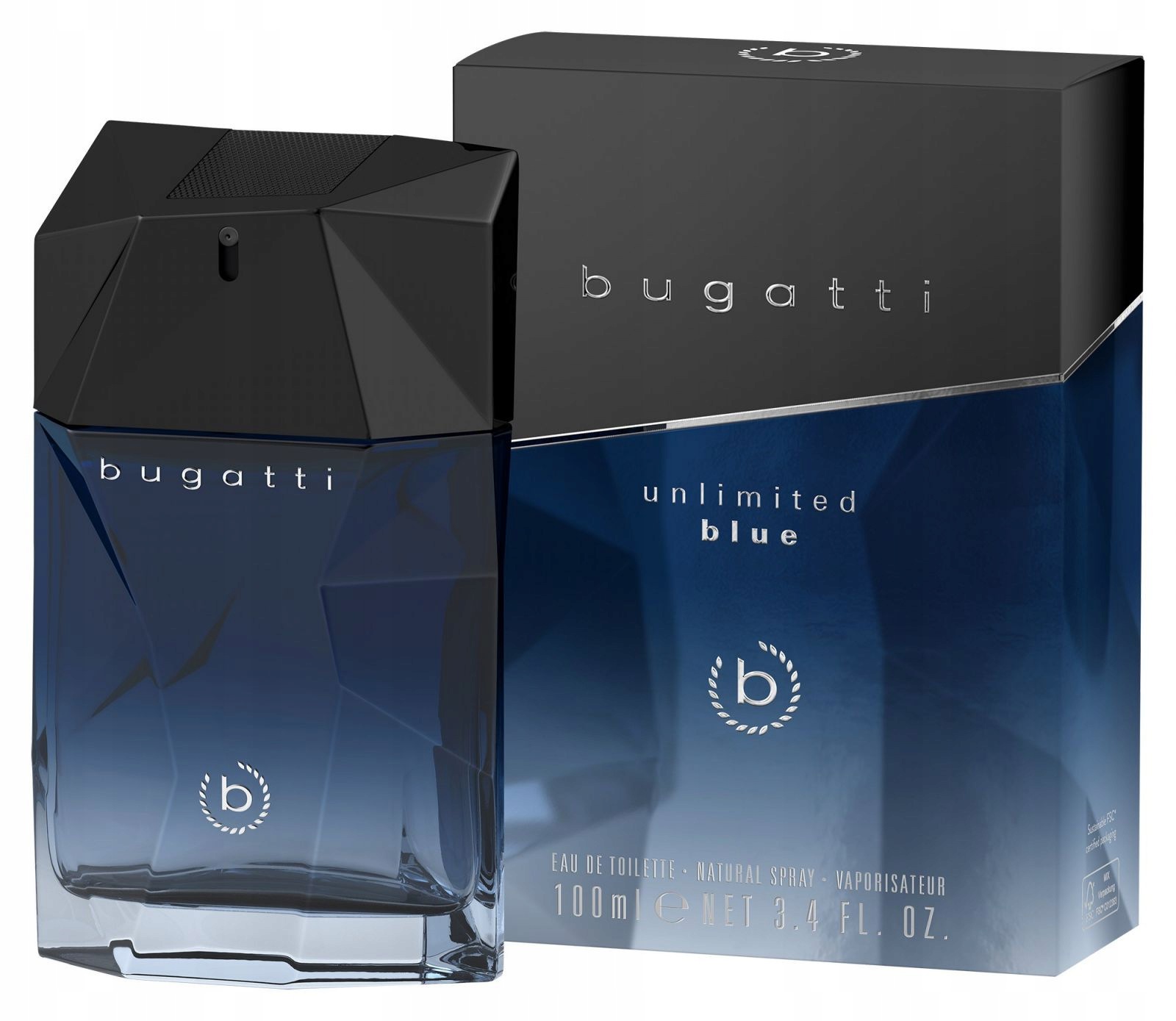 Bugatti Unlimited Blue Toaletní Voda Pro Muže 100 ML