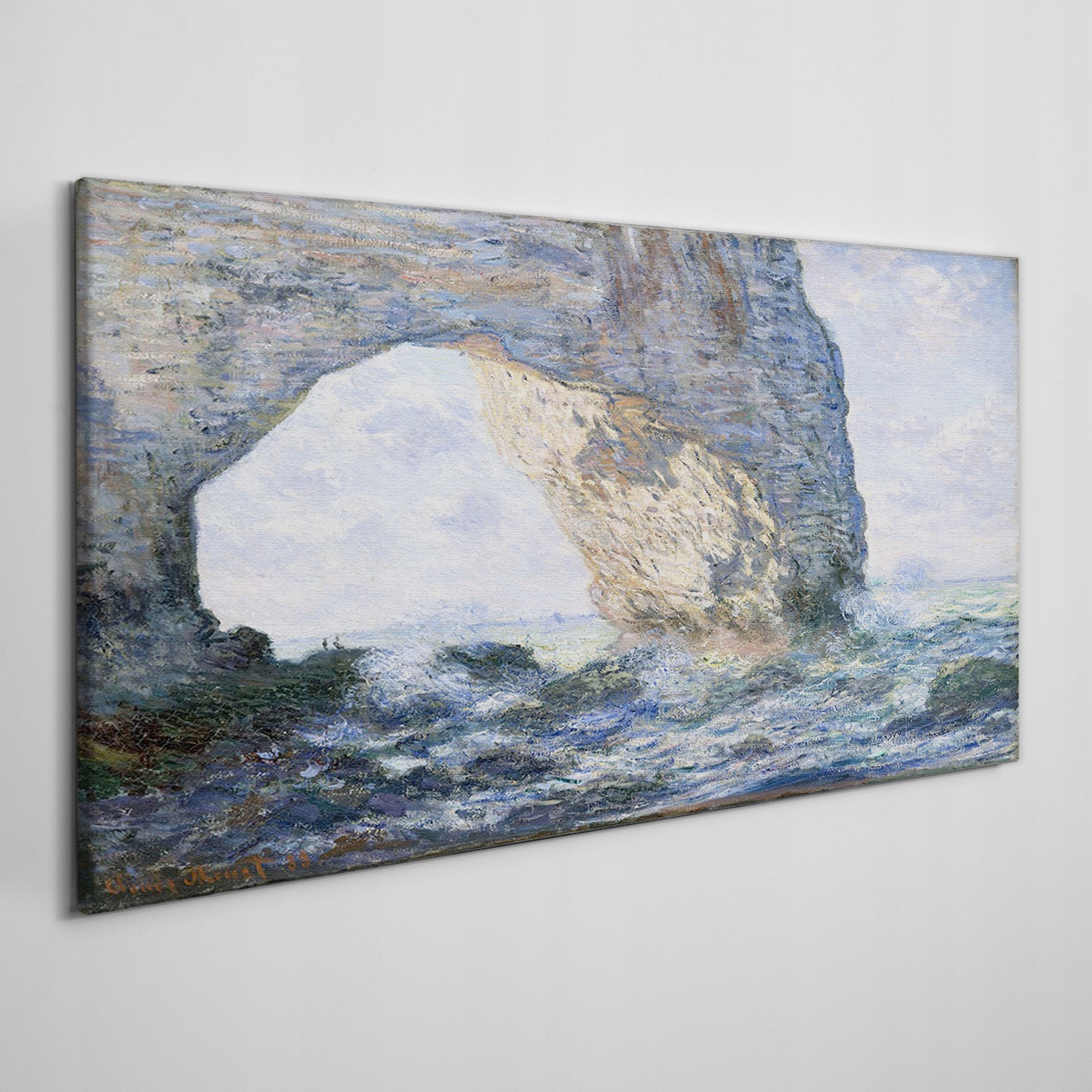 

Płótno foto obraz na ramie Monet niebieski 100x50