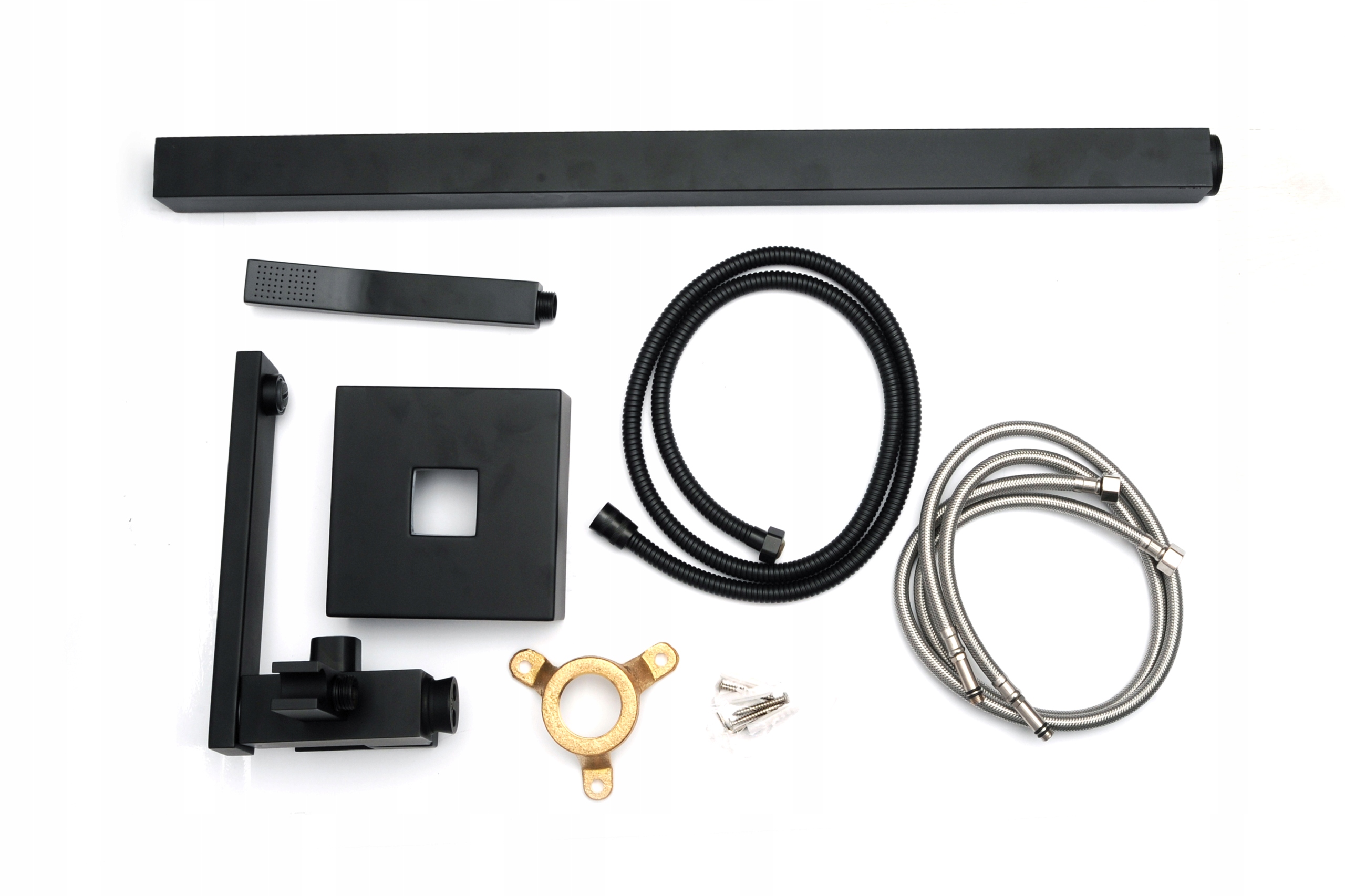 BATERIA WANNOWA PODŁOGOWA STOJĄCA CZARNA ROYAL Rodzaj wylewki Stała