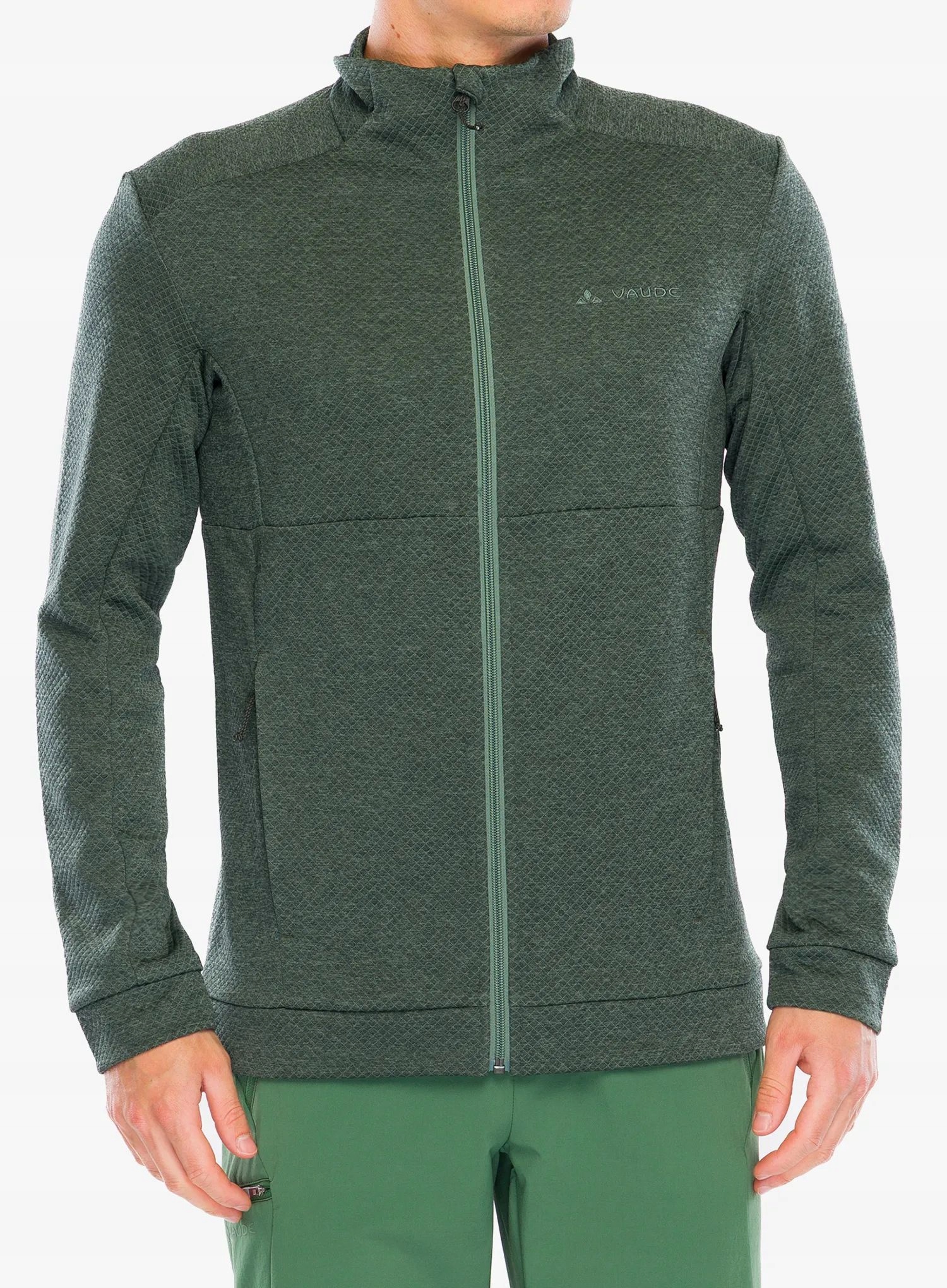 Mikina fleecová Vaude Neyland Hiking Sc Jacket agave XXL