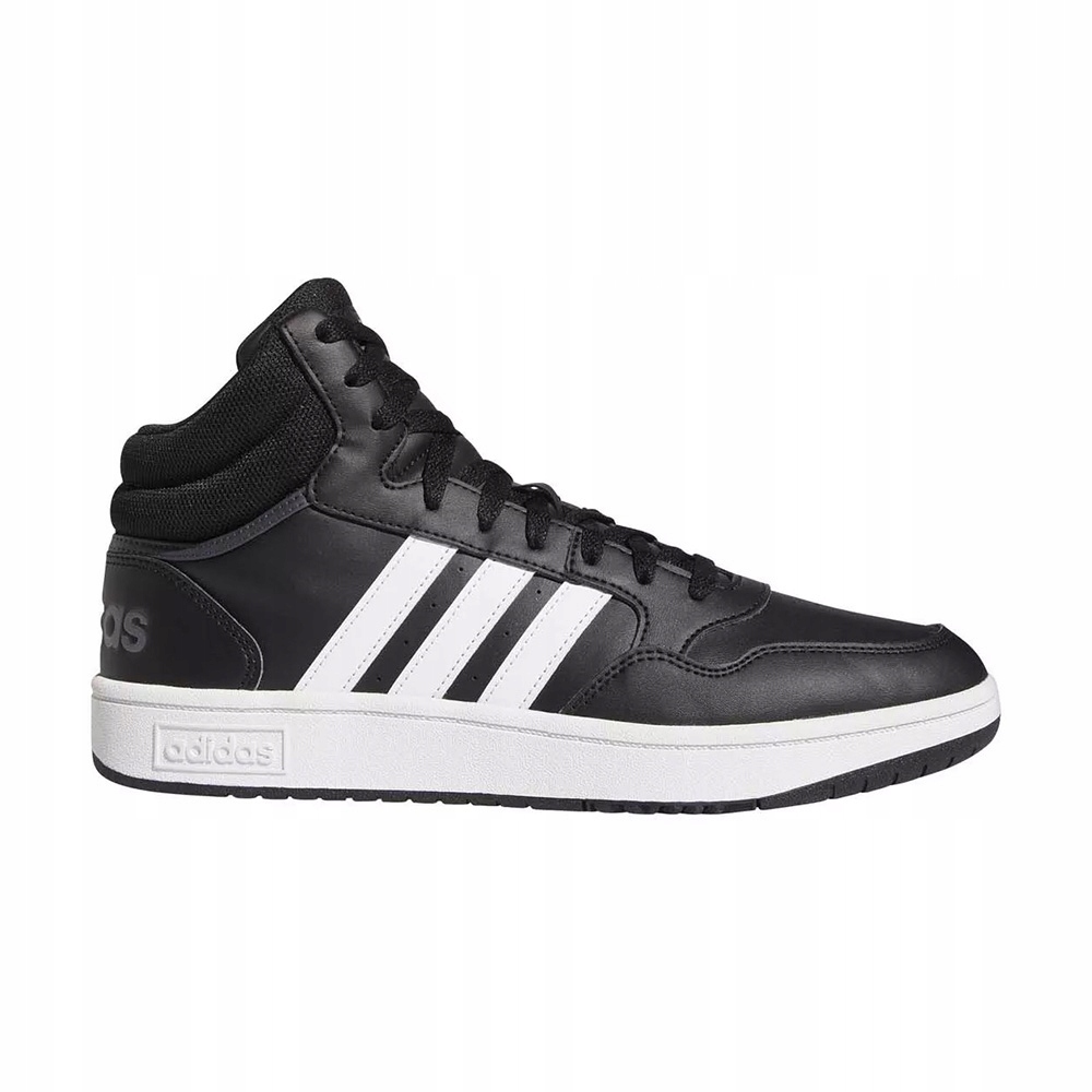 Sportovní obuv adidas Hoops 3.0 MID černá vysoká kůže podzim vel