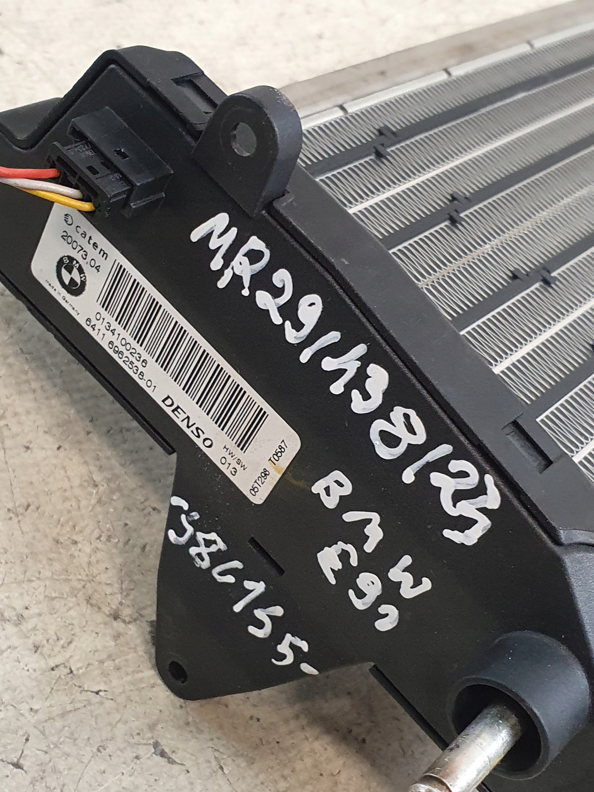 heater electrical OE 0134100236 BMW E91 320d 06r.