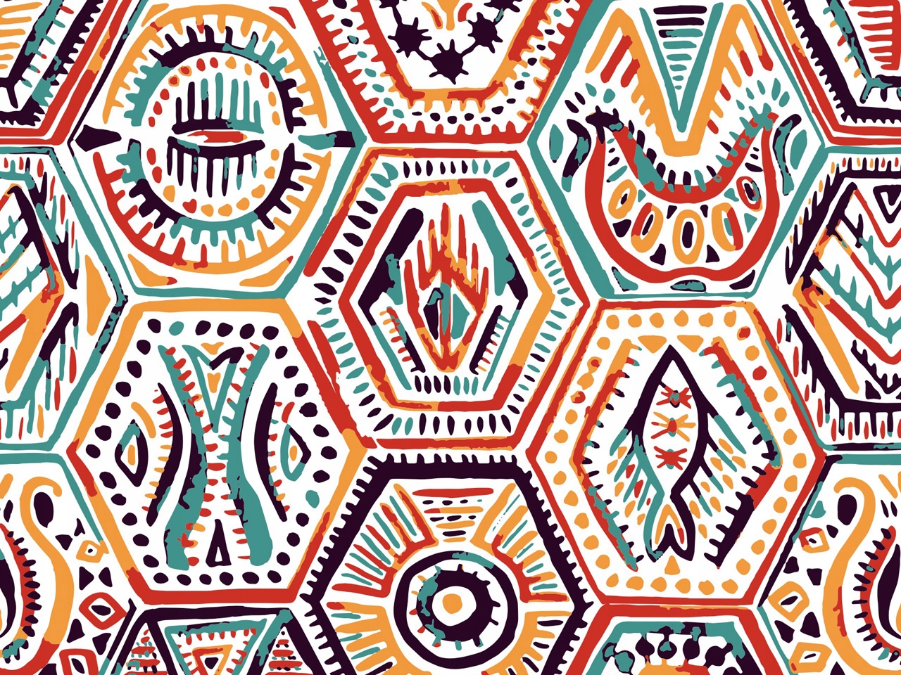 DRESÓWKA MOZAIKA DRUK CYFROWY