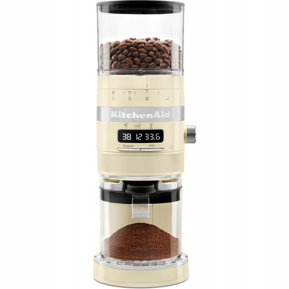 Elektrický mlýnek KitchenAid kov 340 g béžový