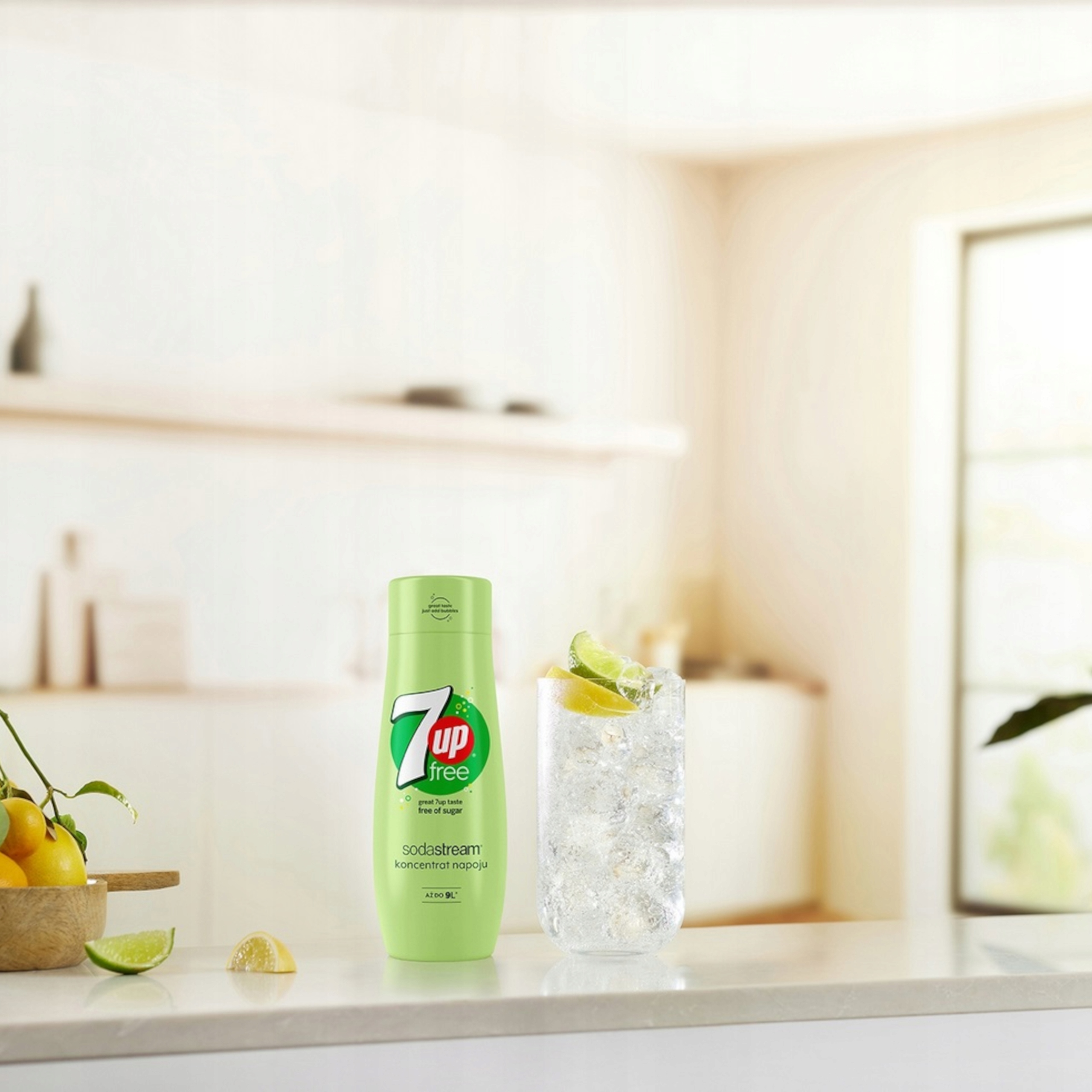 Napoje SodaStream Saturator 7UpFREE+OrangeMango Marka SodaStream