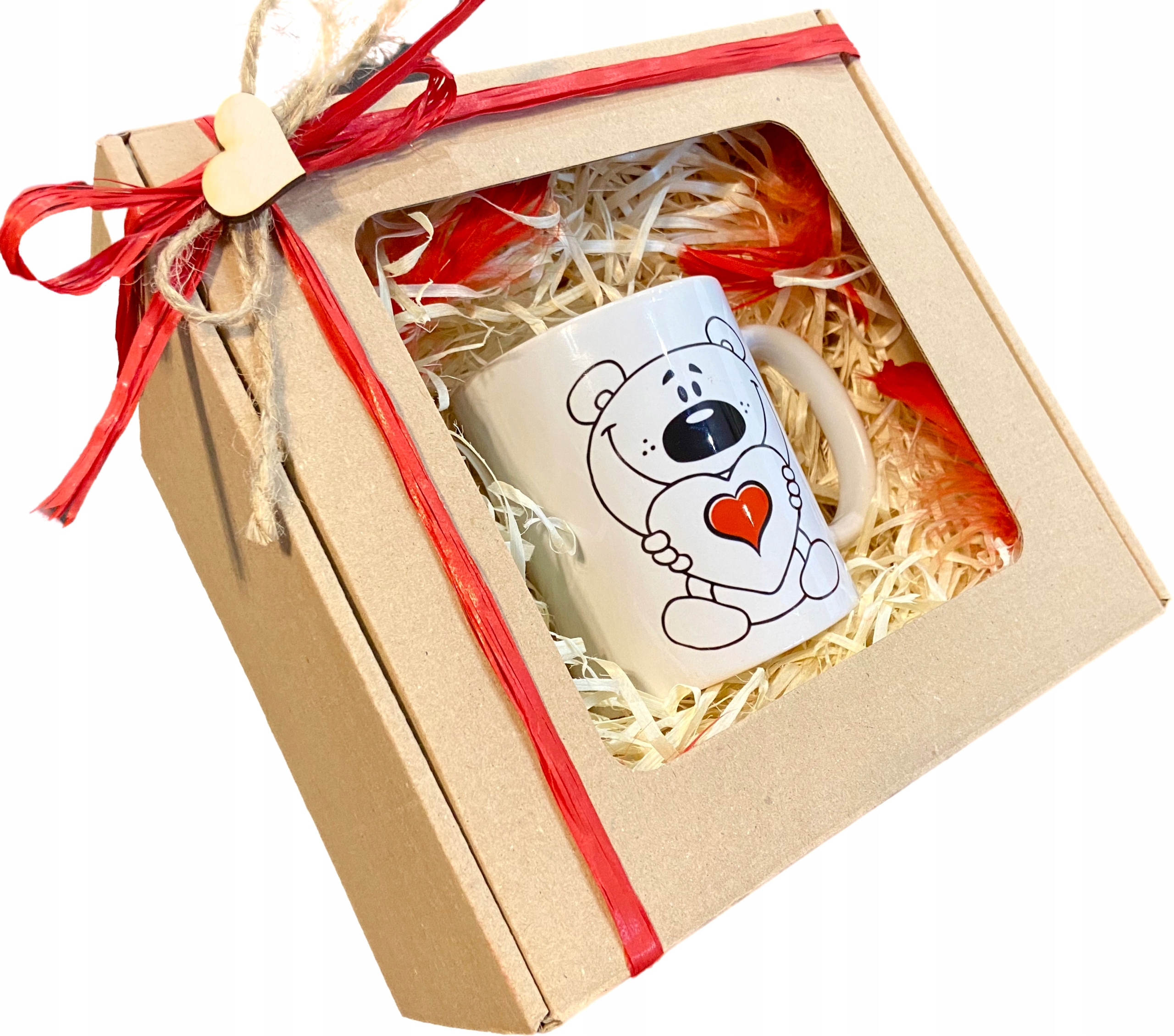 Prezent na WALENTYNKI Walentynkowy SUPER Kubek