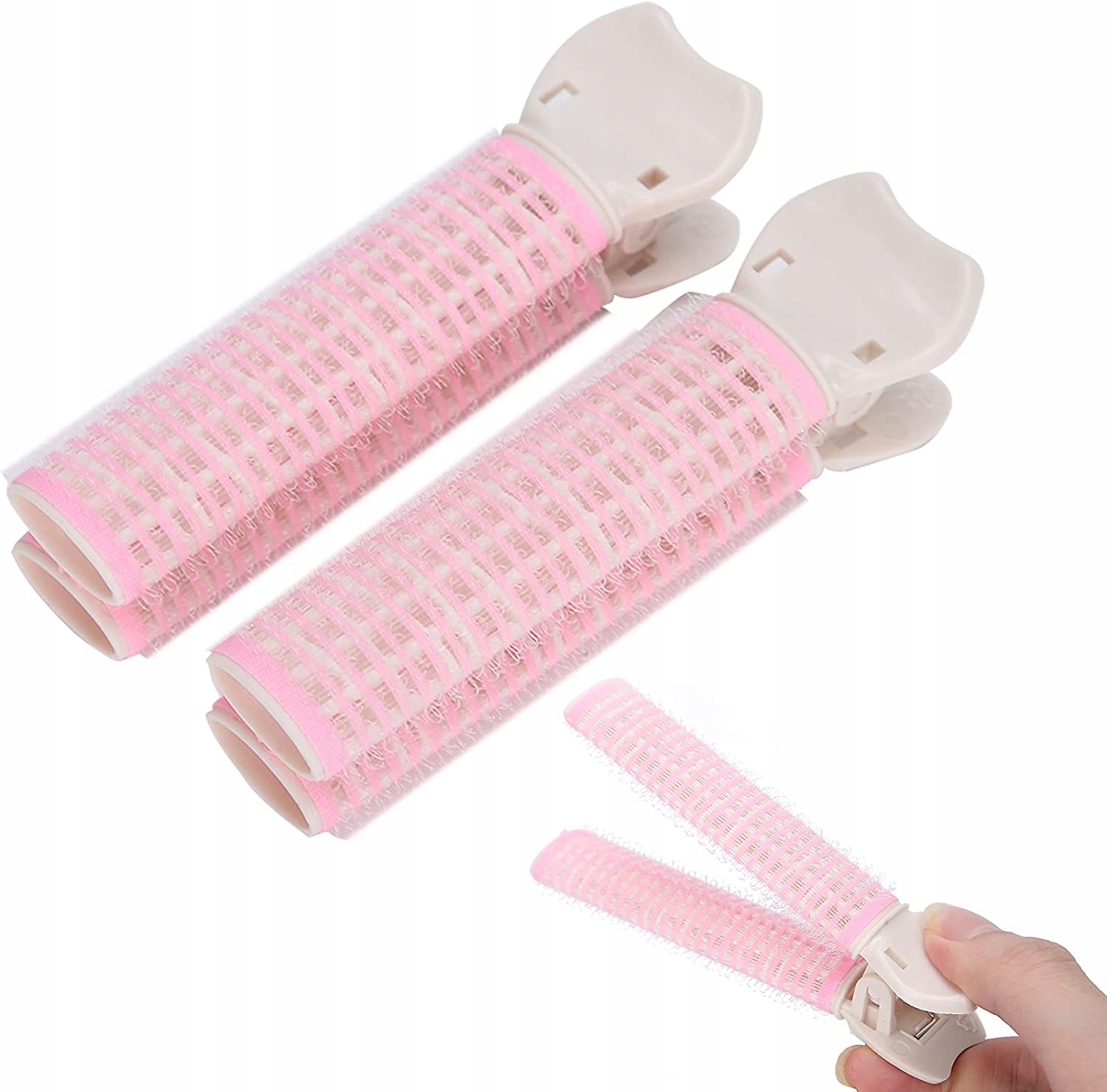 Wałki klipsy do włosów 2szt Marka inna marka