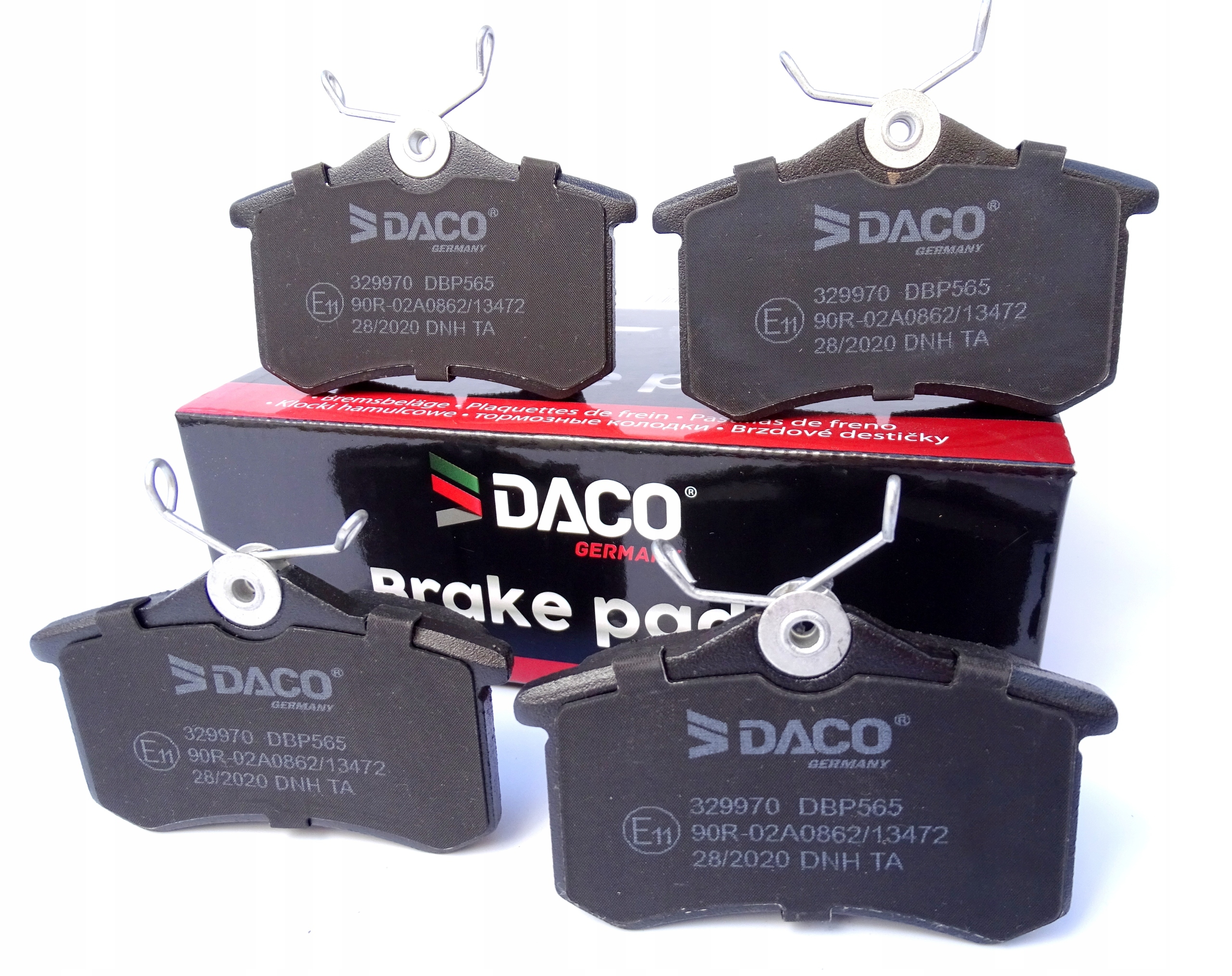 

Klocki Tył Do Audi A3 A4 A6 Passat B5 Golf IV Leon
