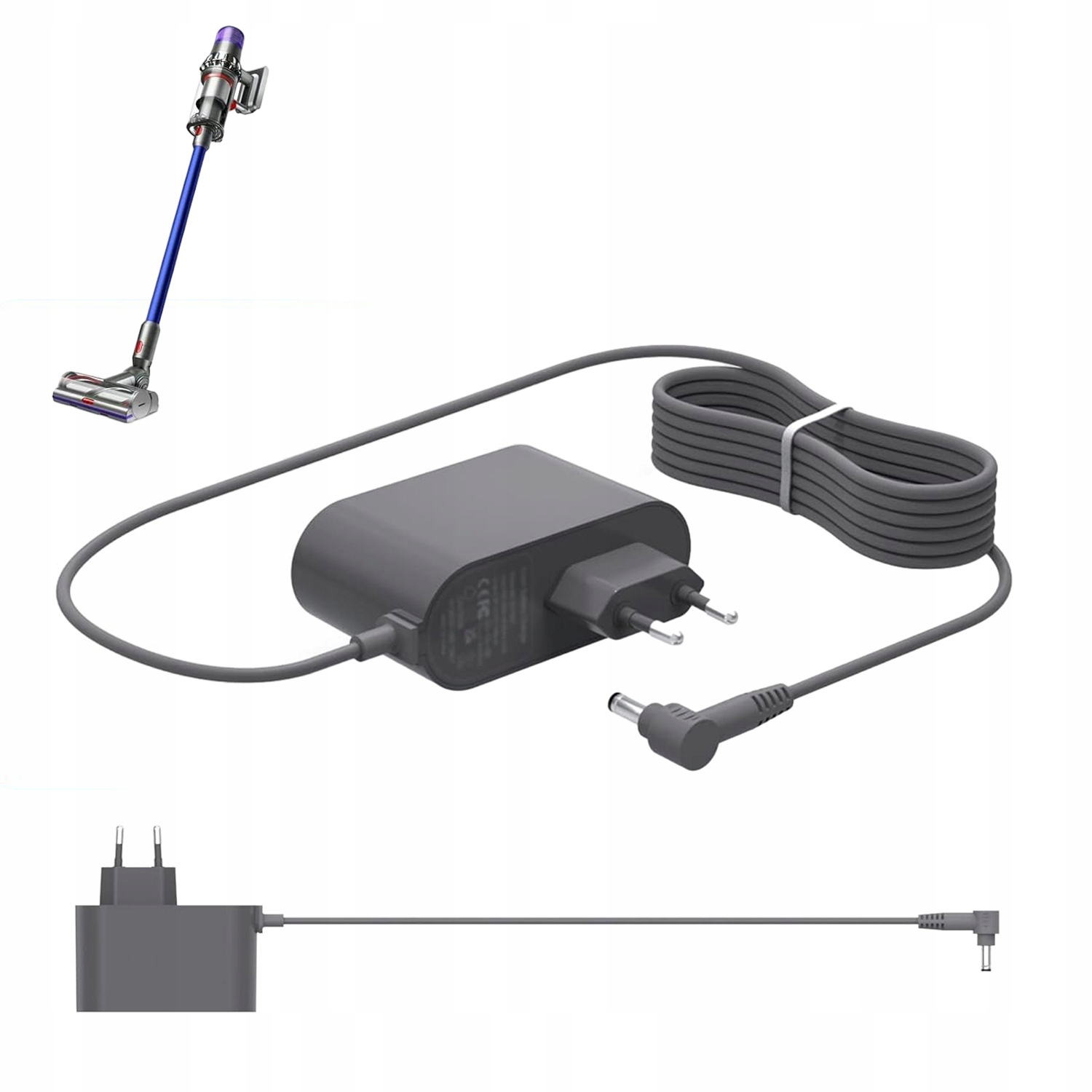 ŁADOWARKA ZASILACZ ODKURZACZA DO DYSON V10 V11 V12 V15 SV12 SV14 SV20 SV22