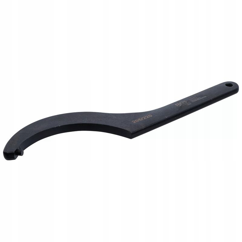 Hákový kľúč s tŕňom 205-220 mm, Bgs 74226