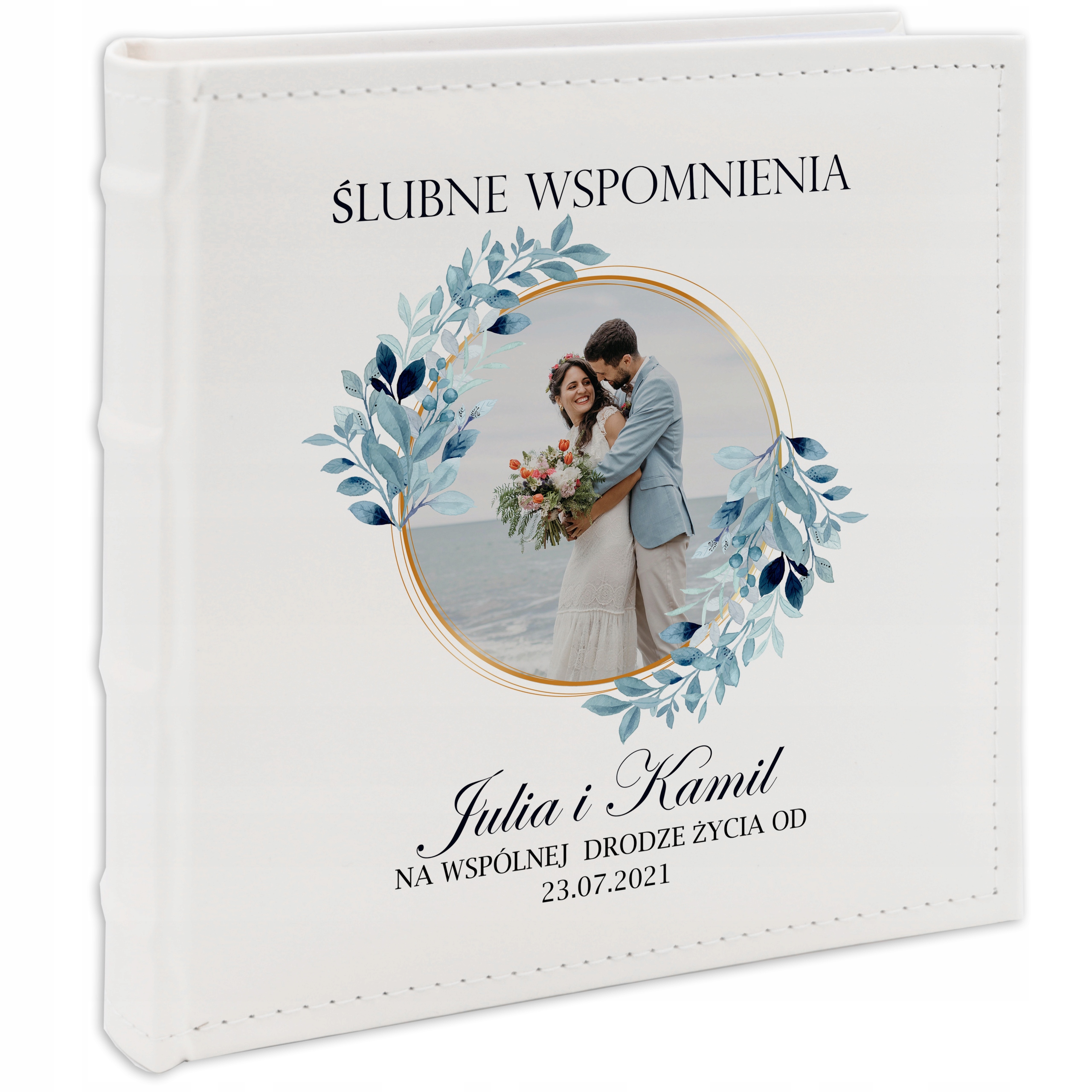 Svatební Album Dárek Jméno Datum 200 Fotografií Ekokůže