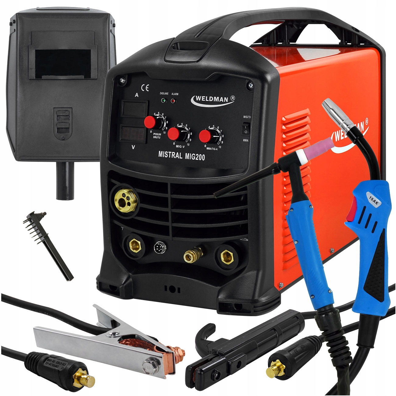 Зварювальний апарат MIG MMA WELDMAN Mistral mig 200