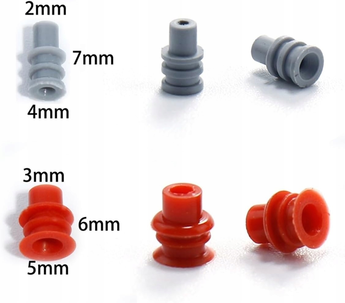 KONEKTORÓW SAMOCHODOWYCH ZESTAW KABLOWYCH KONEKTOR ZATKANE STYKI ZŁĄCZA Marka bez marki