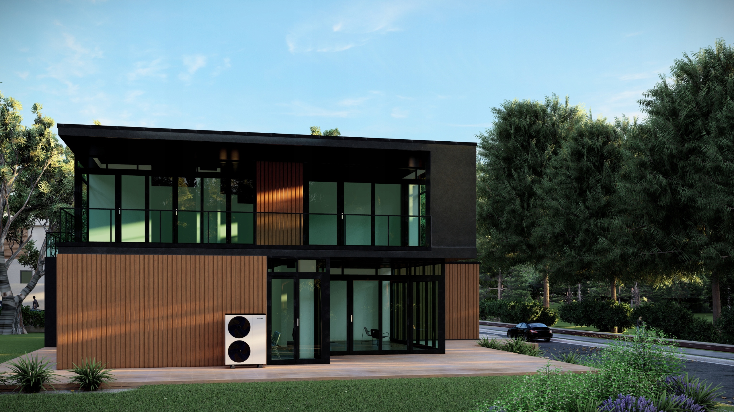 Pompa ciepła Monoblok 13KW EVI Waga 140 kg