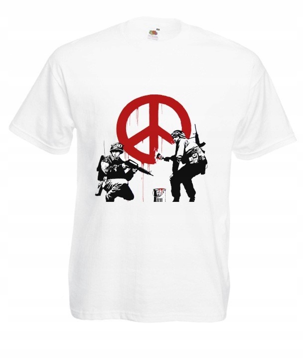 

Koszulka Męska Banksy Street Art Graffiti