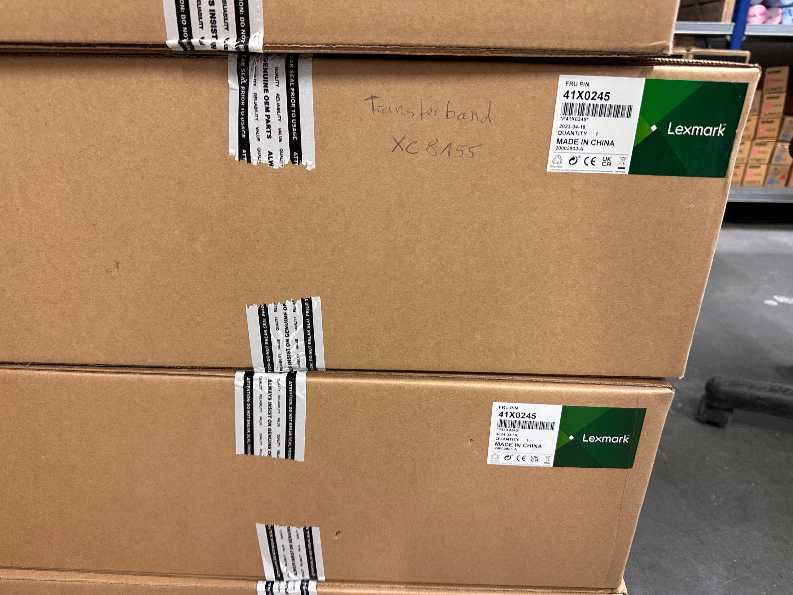 Lexmark 41X0245 Originální přenosový pás CS820 CX825