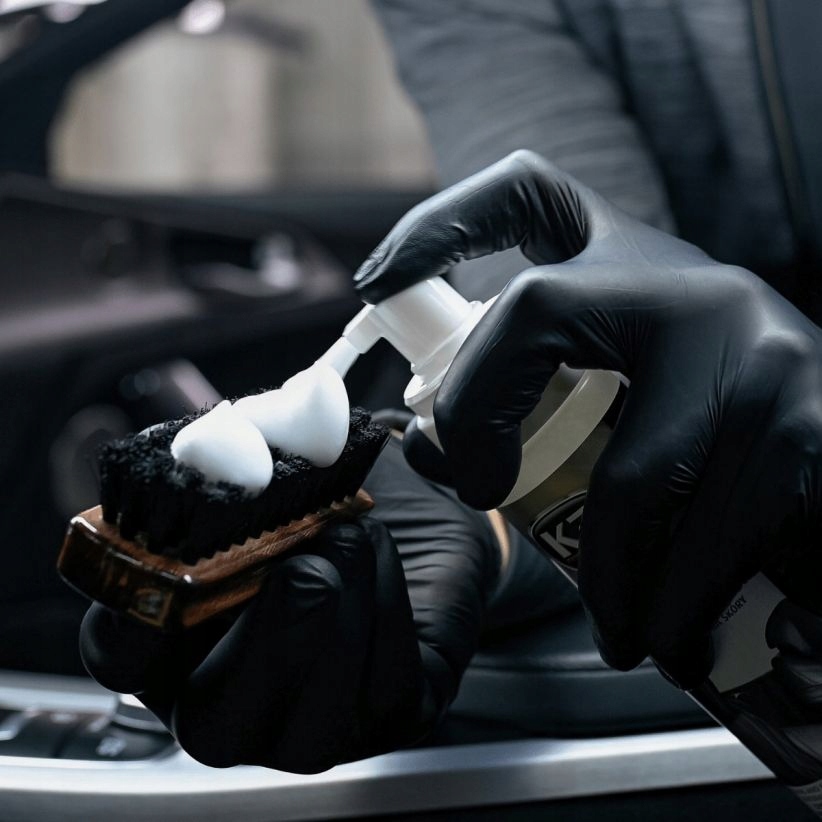 K2 G450 AURON BRUSH SZCZOTKA DO SKÓRY I TAPICERKI Stan opakowania oryginalne