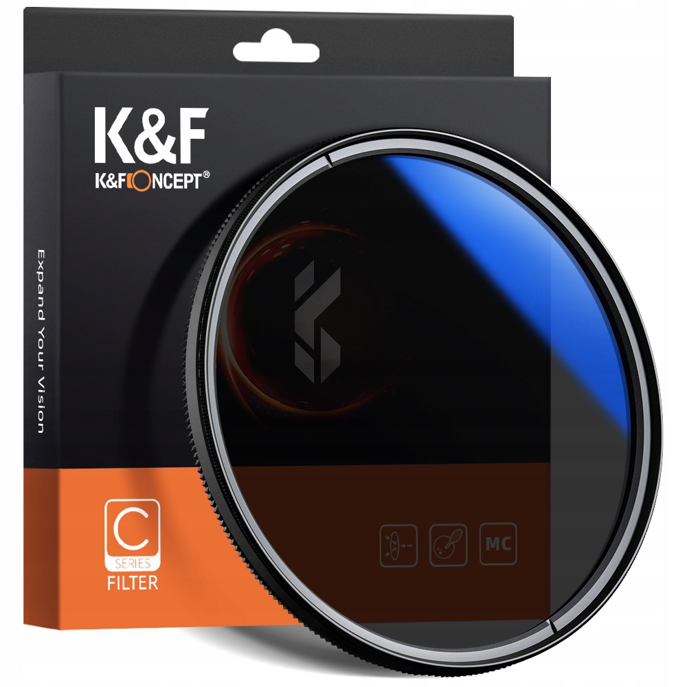 Фильтр K&F поляризационный 52 мм CPL HD MC slim C