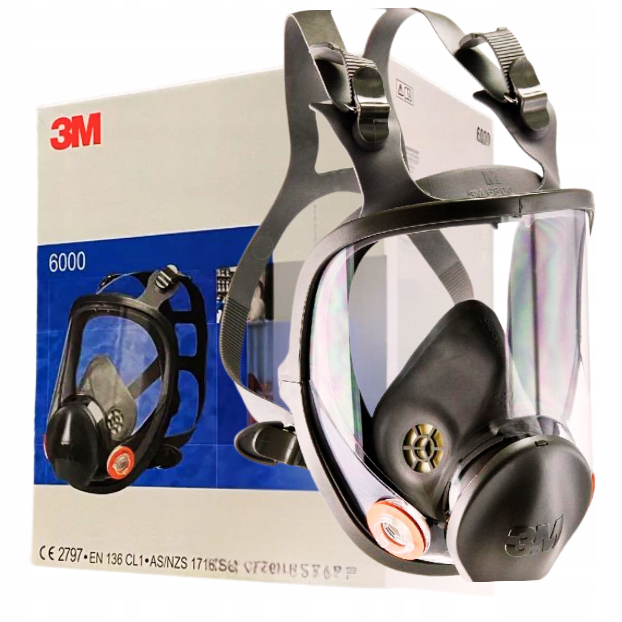 Maska 6800 3M lakiernicza Oryginal do filtrów 6051 6055 6059 6057 6099