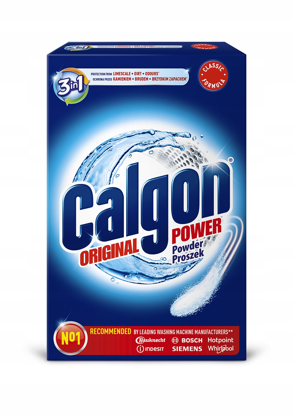 

Calgon Proszek 3w1 Odkamieniacz do pralki 1kg 40pr