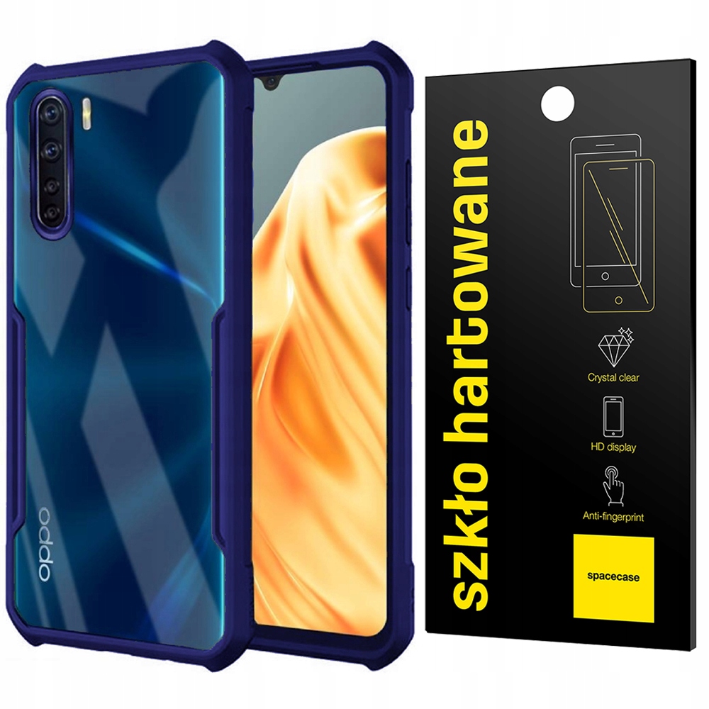 

Etui Beetle Pancerne Do Oppo A91 Pełne Szkło