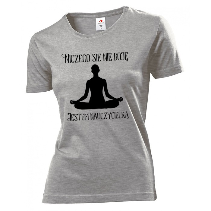 

Koszulka damska Jestem nauczycielką XL