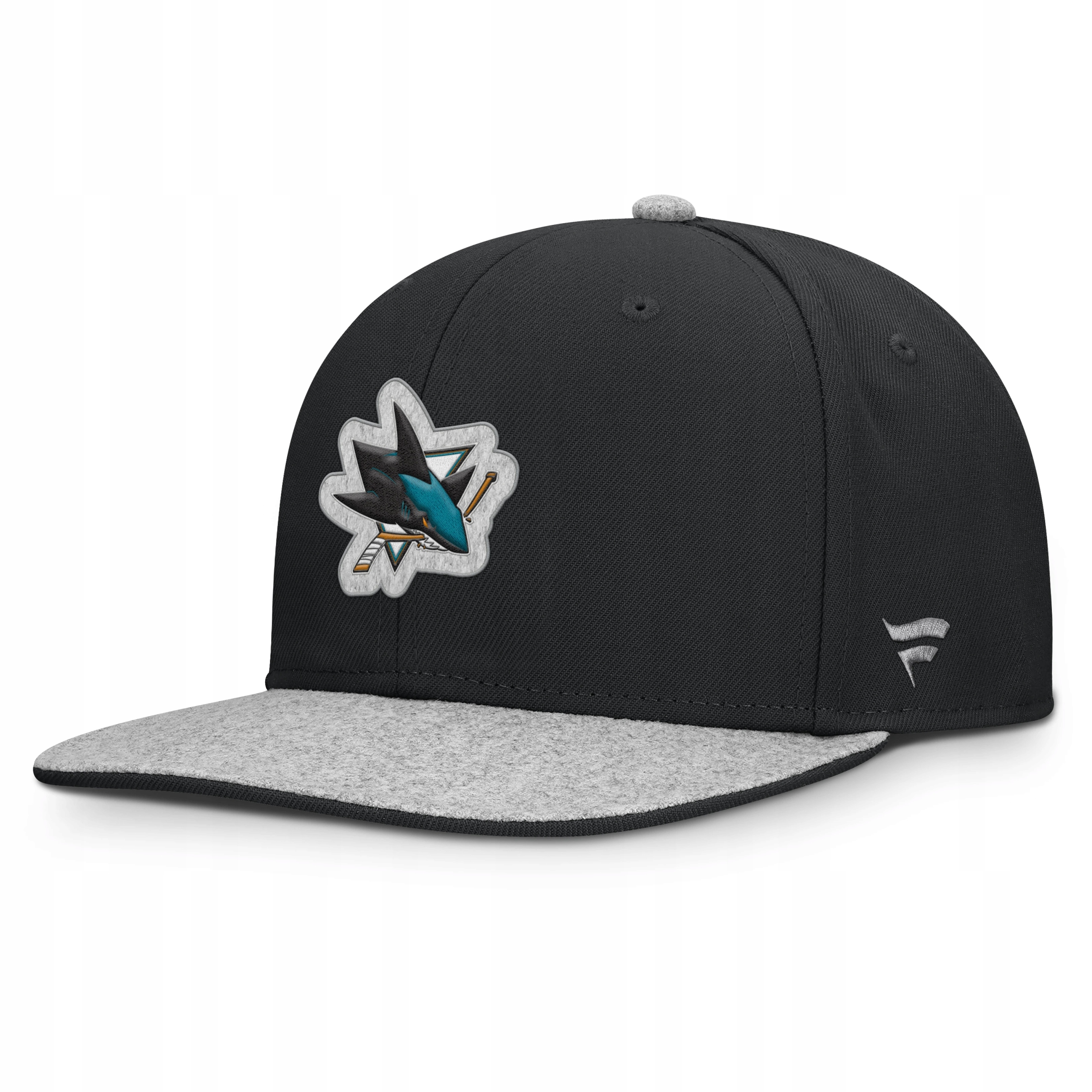 Pánská kšiltovka San Jose Sharks Nhl Loden Structured Adjustable Flat Brim