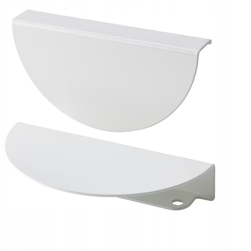 

Ikea Begripa Uchwyt, biały półokrągła 130 mm 2 szt